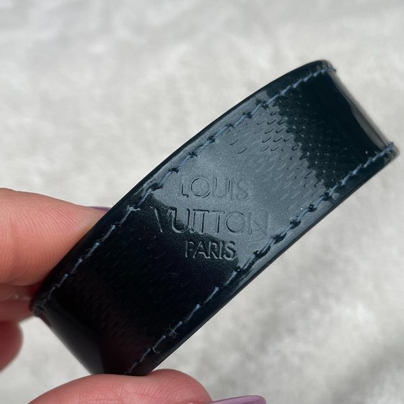 LOUIS VUITTON VERNIS Leather Sappora Bracelet 2002  display picture 1